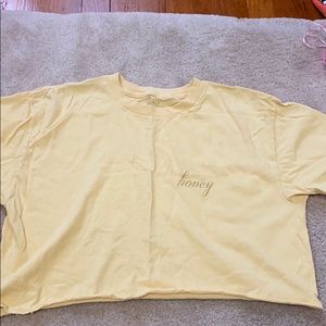 yellow shirt